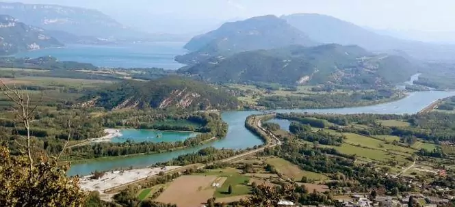 Vue panoramique Col du Grand Colombier