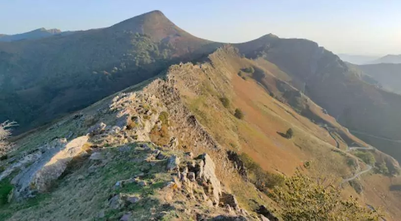 Vue panoramique col d'Ispéguy