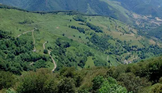 Vue panoramique du col d'Aspin