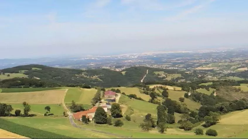 Vue panoramique Col de la Luère